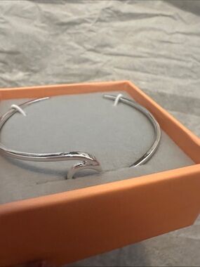 NWT Pura Vida Open Cuff Bracelet - Silver